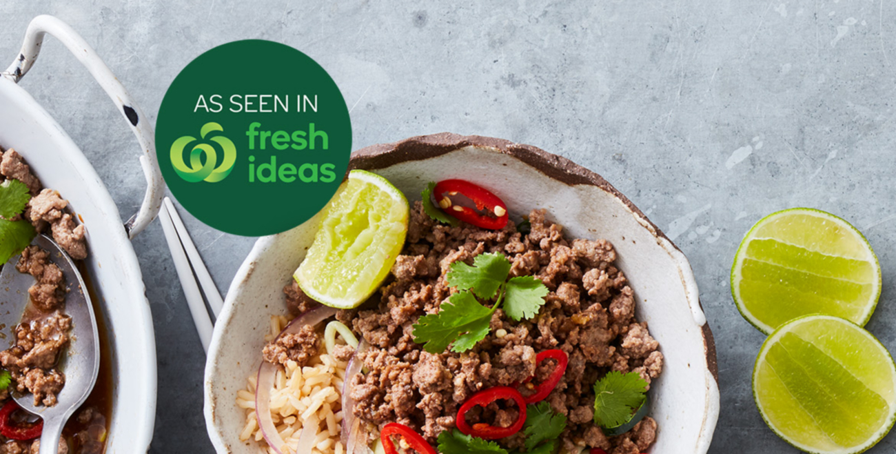 Lemongrass & Ginger Beef Bowls Recipe Woolworths